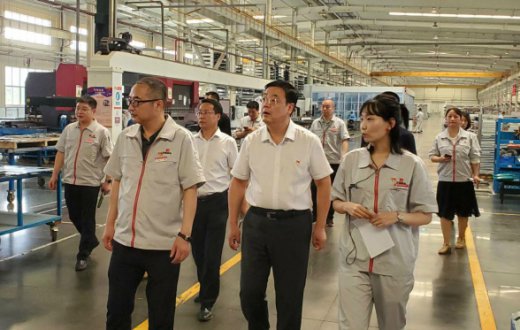 市国资公司领导前往西电公司考察学习