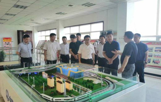 市国资公司领导赴中铁电化通号设备beat365官方网站 考察学习