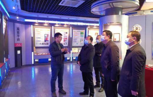 市国资委党委书记、主任朱吉良一行赴西北有色金属研究院参观交流