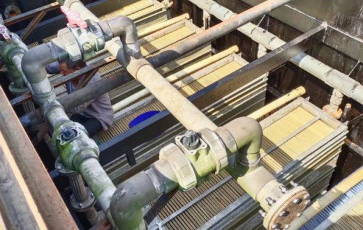 净水清源  治污见效 ——陕汽污水处理厂顺利完成洗膜工作