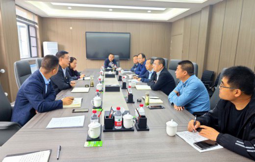 政企一条心   全力谋发展 ——金台区农业局党组书记、局长谦风学一行莅临陕西正能农邦食鲜供应链beat365官方网站洽谈合作交流